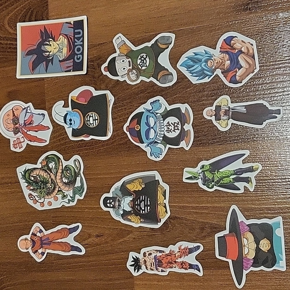 Dragon ball z stickers